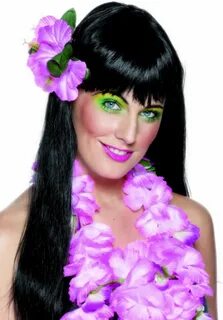HAWAIIAN FLOWER HAIR CLIP LADIES BEACH PARTY FANCY DRESS HAI