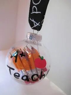 Pencil teacher ornament Teacher gifts teacher ornament Etsy 
