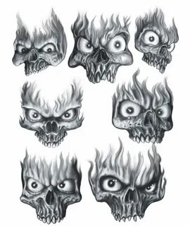 Skulls & Smoke Filler 3 - HookUp Tattoos