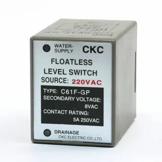 C61f-Gp Ac 220V Liquid Floatless Level Switch Controller 4.9