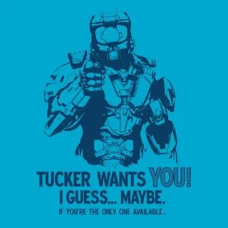 Red vs. Blue Tucker Wants You Shirt Red, Blue tattoo, Blue