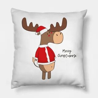 christmas moose pillow OFF-75