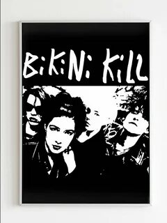 Bikini Kill Poster Bikini kill poster, Bikini kill, Poster