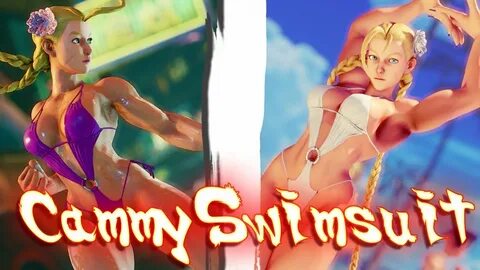 Street Fighter V PC mods - Cammy Swimsuit - YouTube