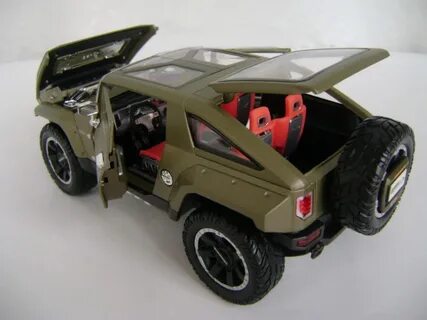 1/18 Maisto Hummer HX Concept Diecast Model - LIVECARMODEL.c