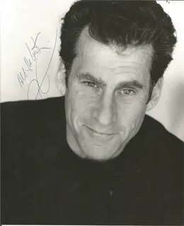 Paul Michael Glaser signed 8x10 b/w portrait photo. Best kno