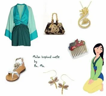 Mulan inspired outfit. So Japanese! Princess inspired outfit