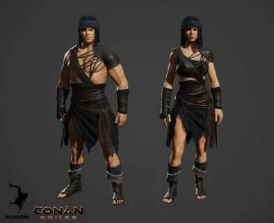 ArtStation - Conan Exiles armor and clothing, part 1, Jenni 