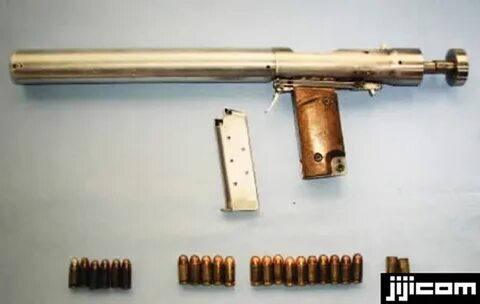 Homemade Welrod copy seized by police in Japan Impro Guns