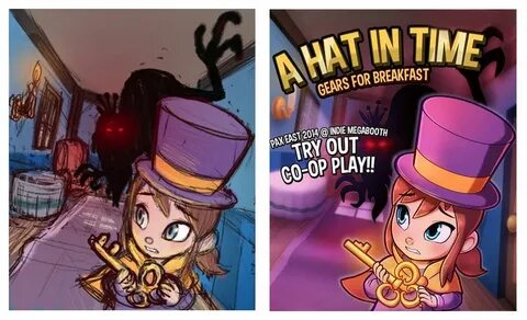 PAX Promo by LuigiL A hat in time, Pax east, Hats