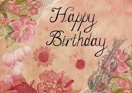 Free photo: Birthday Card - Birthday, Card, Flower - Free Do