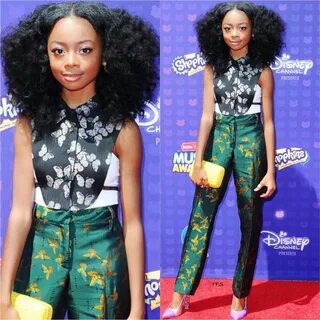 Skai Jackson in Giuliette Brown at the 2016 Radio Disney Mus