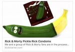 wtf i thought pickle rick was ironic people actually find it