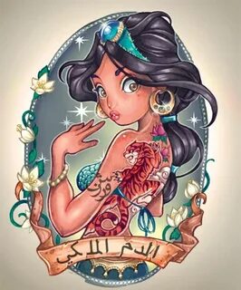 принцесса жасмин тату - Поиск в Google Disney princess tatto