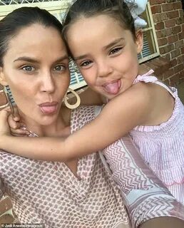 Neighbours star Jodi Anasta and her adorable mini-me daughte