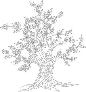 Entry #2 by andradanicola for Draw an Ash Tree with characte