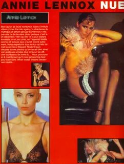 Annie Lennox nude, naked, голая, обнаженная Энни Леннокс - Г