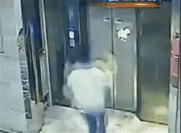 Man Kick GIF - Man Kick Elevator - Discover & Share GIFs