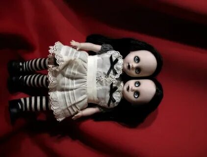 Spooky Doll Macabre Character The Grey Lady Wicked Art Doll 