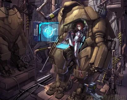 Mech Pilot REDUX FINAL by billydallaspatton Mech, Robots ill