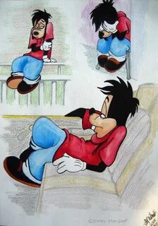 Max Goof by shichica on DeviantArt ,' Cute disney drawings, 
