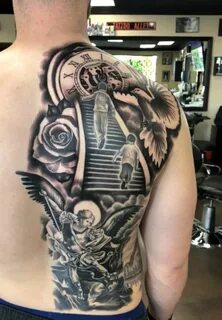 Stairway to Heaven based tattoo Heaven tattoos, Tattoo desig