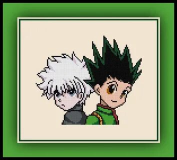 Patreon Only Hunter X Hunter Cross Stitch Pattern Gon and Ki