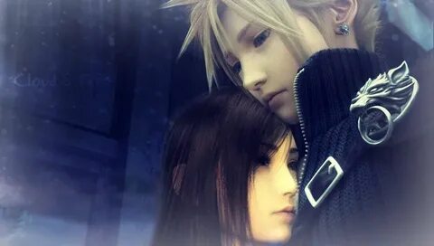 Cloud and Tifa Wallpaper Cloud and tifa, Final fantasy cloud