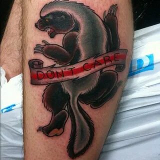 Panther-esque badger tattoo Honey badger tattoo, Badger tatt
