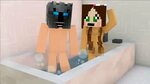 PopularMMOs Pat and Jen Minecraft NAKED BATH CHALLENGE GAMES