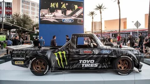 © Automotiveblogz: Ken Block's Gymkhana TEN Hoonitruck: SEMA