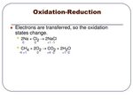 PPT - Oxidation & Reduction PowerPoint Presentation, free do