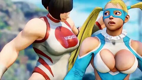 Street Fighter V - геймплей Кэмми, Рю и Р. Мики