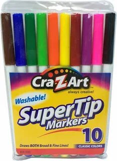 Buy Cra-Z-art Washable Super Tip Markers, 30 Count (10013) i