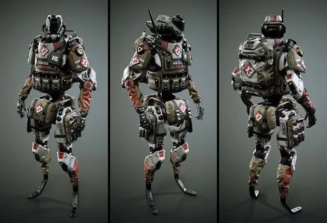 Pin by Chuck on Titanfall Robot concept art, Black ops, Plan