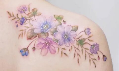 Delicate Floral Tattoo Designs by Tattooist Silo - Page 2 of