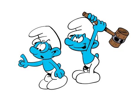 Library of brainy smurf holding a book svg free download png