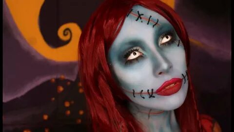 Sally The Nightmare Before Christmas Makeup Tutorial - YouTu