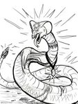 Snake Transformation by paledraken -- Fur Affinity dot net