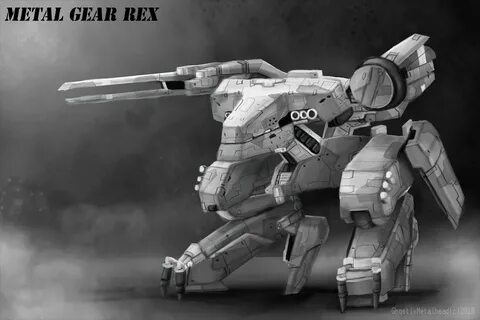 Metal Gear Rex Art posted by Ethan Mercado