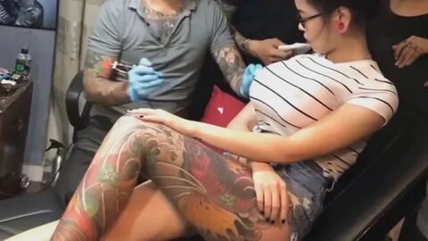 Girl getting a tattoo those boobs tho. EPIC FAIL - YouTube