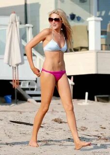 Sexy Stephanie Pratt in Bikini on Beach - PrettyGalz.com
