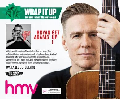 Bryan Adams Get Up Ad - Small Dog Design