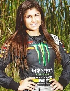 Autographed Hailie Deegan #38 Monster Energy and 50 similar 