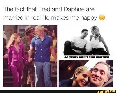 The fact that Fred and Daphne are married in real life makes