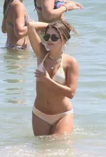 Hannah Ann Sluss - In bikini hits the beach in Malibu -13 Go