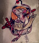 THIEVING GENIUS : Photo Rat tattoo, Mouse tattoos, Tradition