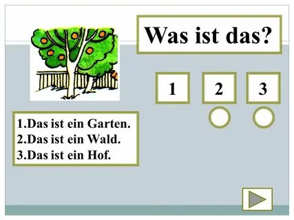 Тренажёр Wir lernen Deutsch Существительные. - ppt video onl