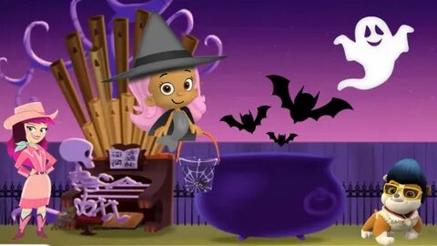 Nick Jr Sticker Pictures Halloween with Bubble Guppies, PAW 