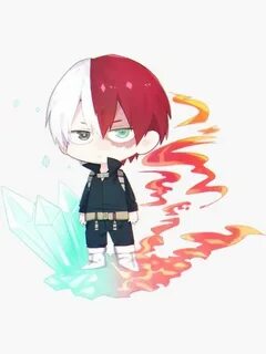 "Shoto Todoroki Chibi - BNHA" Sticker for Sale by eidlike Re